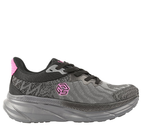 Pantofi sport, dama, GORETTI, D100-CL27209 negru, textil